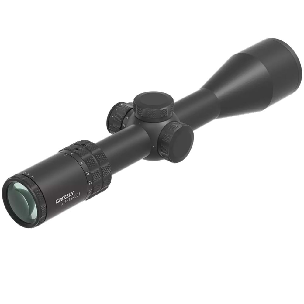 Vector Optics Grizzly 2.5-15x50i HD SFP Tüfek Dürbünü