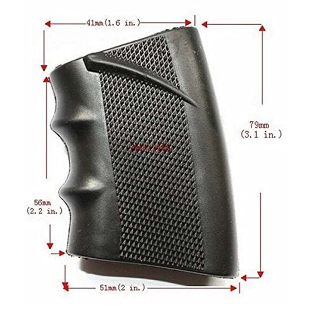 Ortopedik Pistol Grip Kauçuk Kabza Koruması SCOT-11