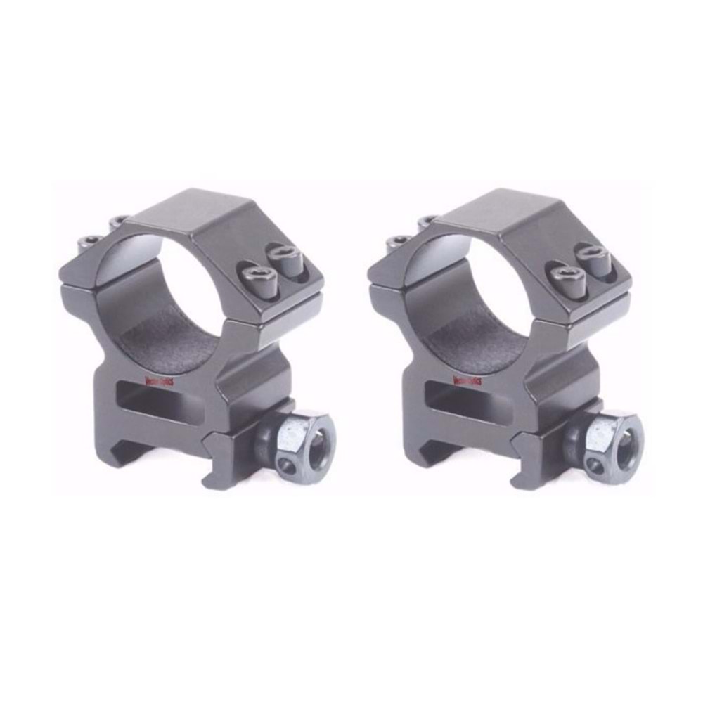 25.4mm Dürbün için, 21mm Picattiny Ray Ayağı - ORTA