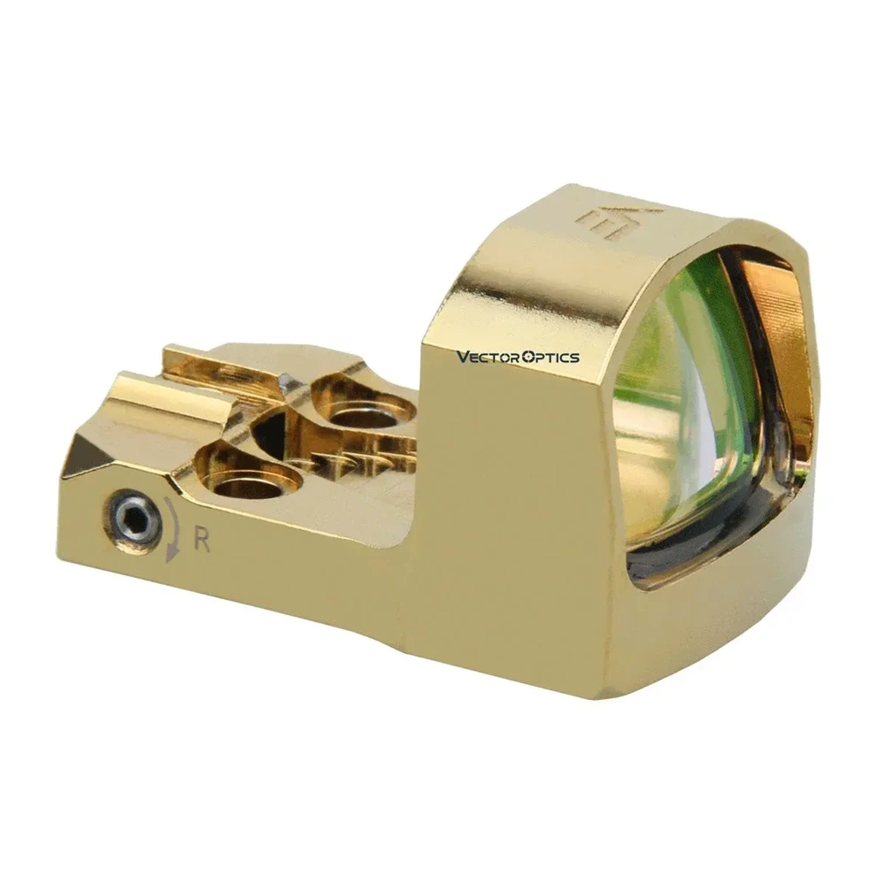 Vector Optics Frenzy-S 1x17x24 AutoLight Sense Gold Plated 3 MOA Reflex Red Dot Nişangah – SCRD-55