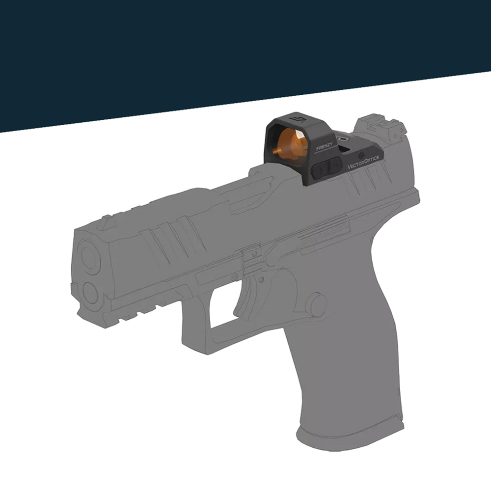 Vector Optics Frenzy FA 1x16x24 3MOA Kırmızı Nokta Nişangahı - Walther® PDP 2.0 Uyumlu (SCRD-83)