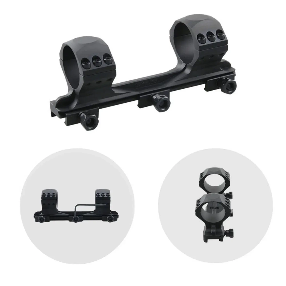 Vector Optics 34mm X-Accu Tek Parça Medium Picatinny Dürbün Montaj Halkası