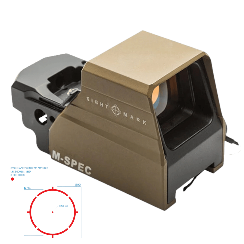 Ultra Shot M-Spec Reflex Sight LQD DARK EARTH GEÇME APARATLI SM26034DE