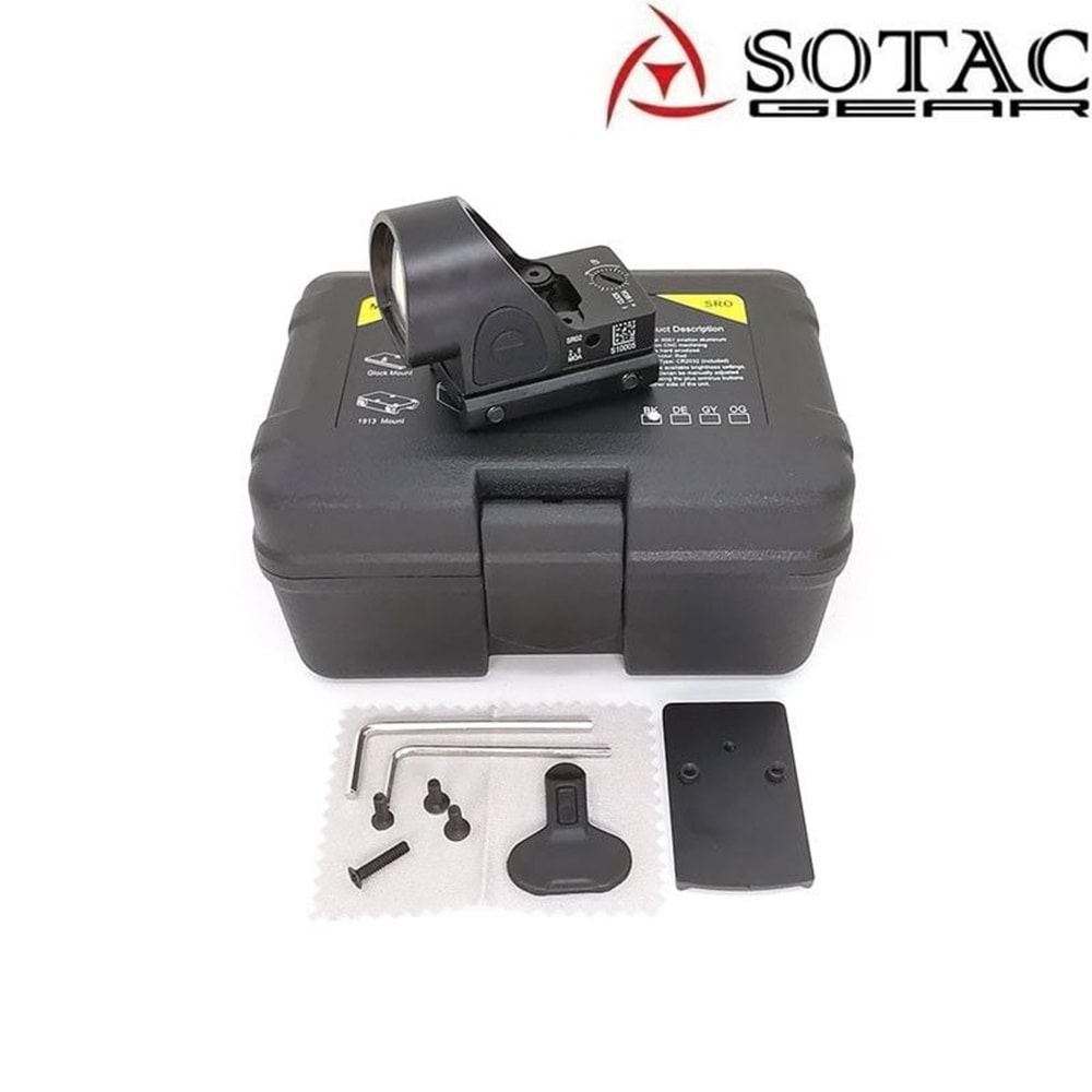 SOTAC SRO M-11 Red Dot Nişangah Siyah SOTAC-SRO-BK