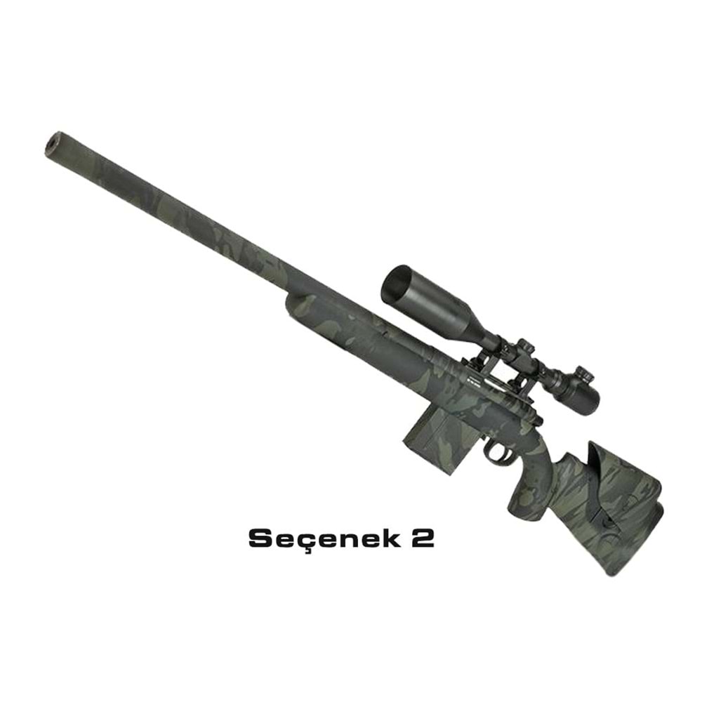APS M40A3 Bolt Action Airsoft Sniper 550FPS Multicam