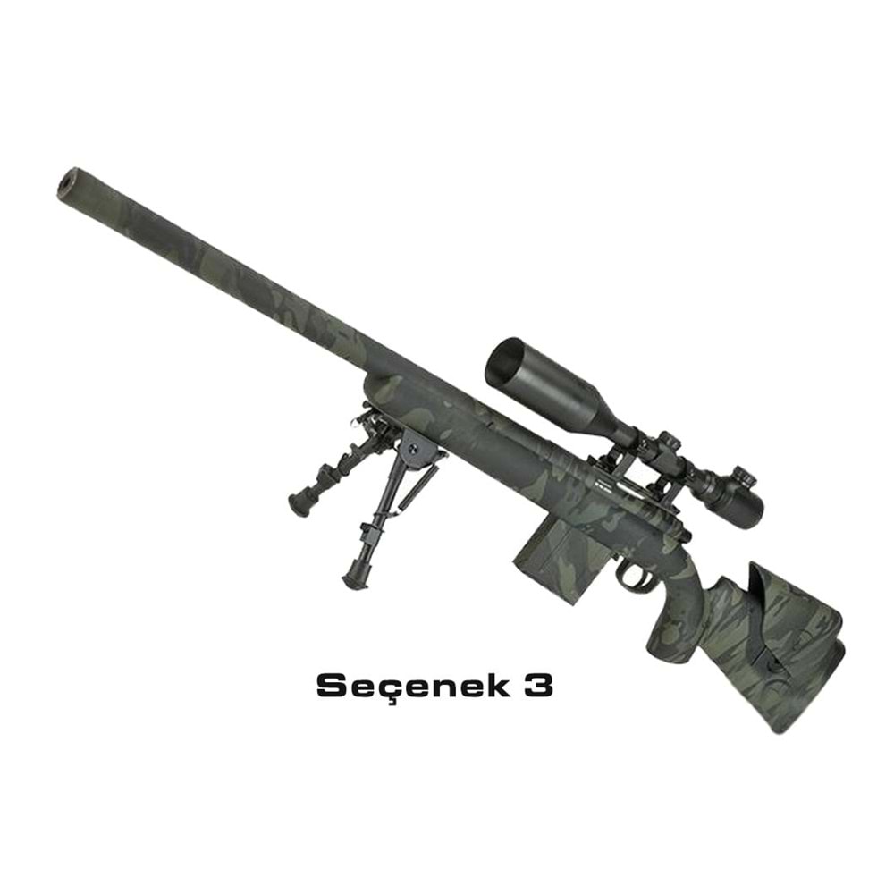 APS M40A3 Bolt Action Airsoft Sniper 550FPS Multicam