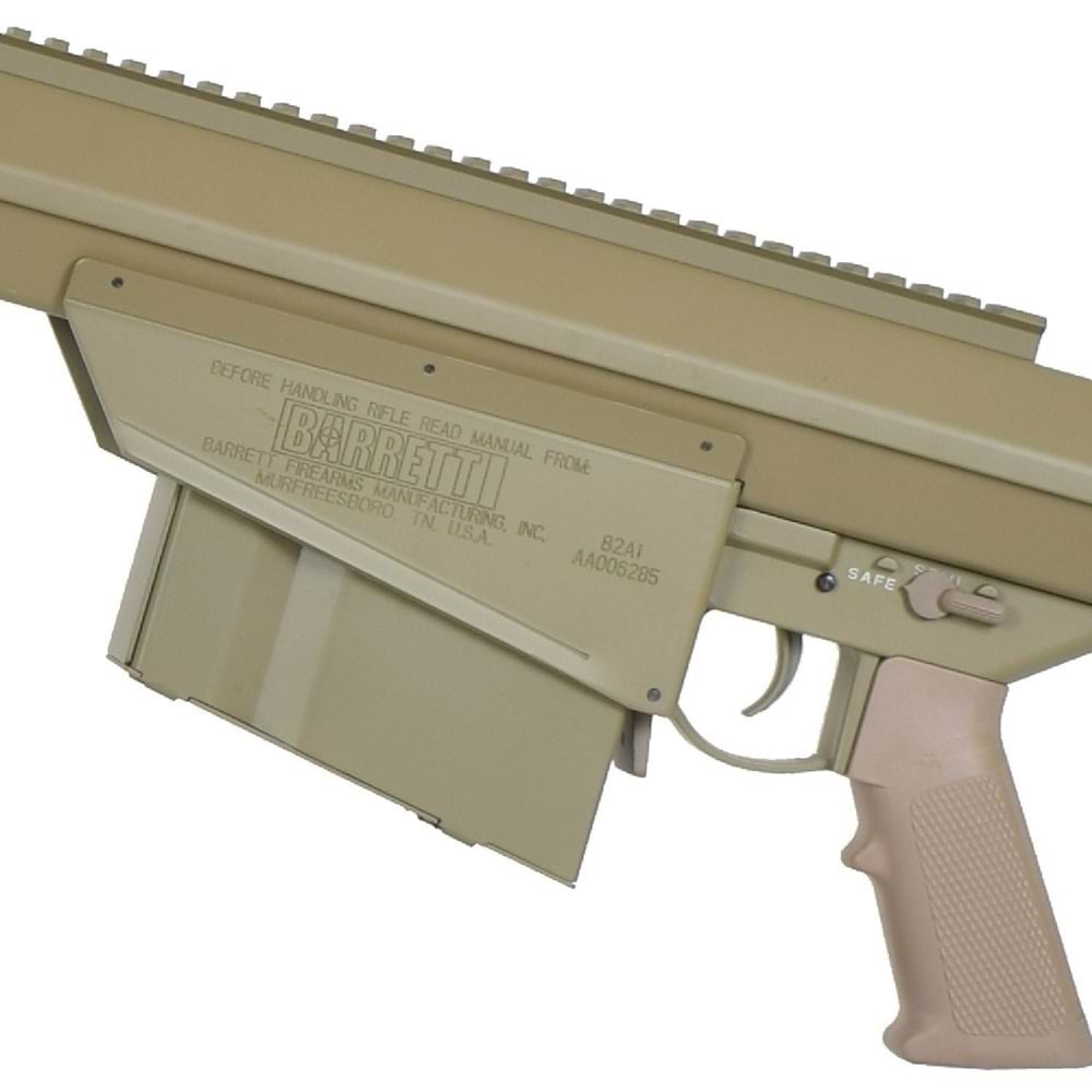SnowWolf BARRETT M82A1 TAN Long AEG DESERT Airsoft Sniper Tüfeği