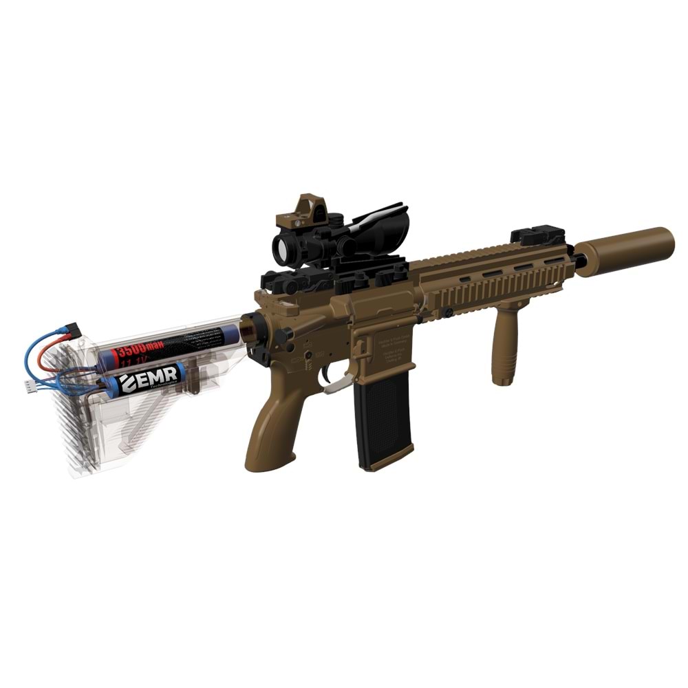 EMR 11.1V 3500mAh İki Yaprak Pil Tamiya