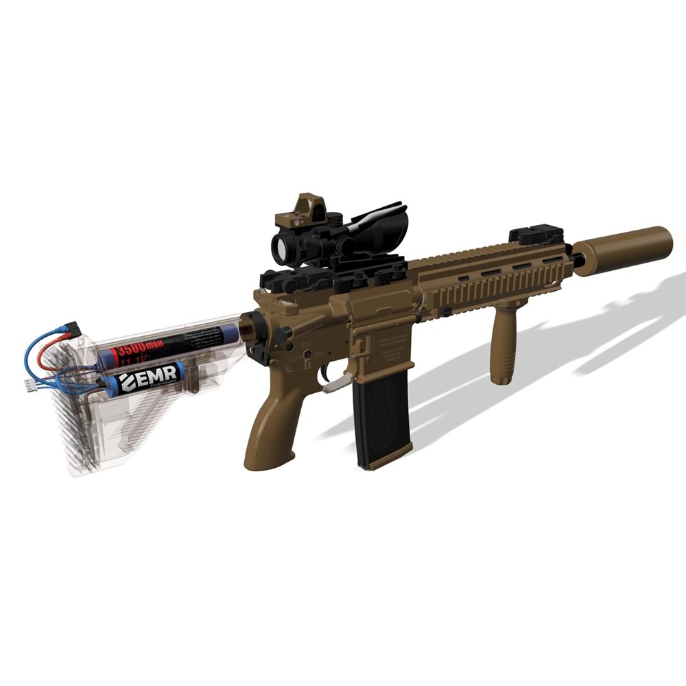 EMR 11.1V 3500mAh İki Yaprak Pil Tamiya