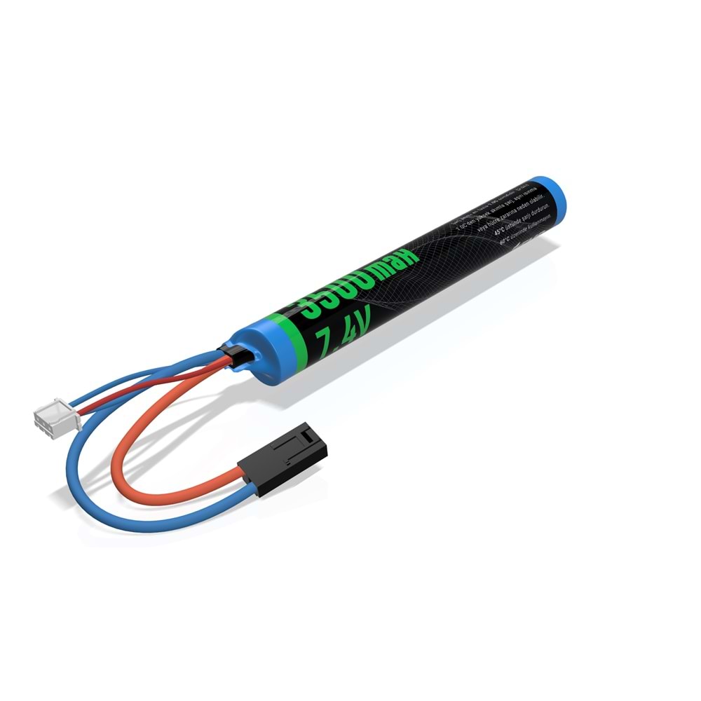 EMR 7.4V 3500mAh Çubuk Pil Tamiya