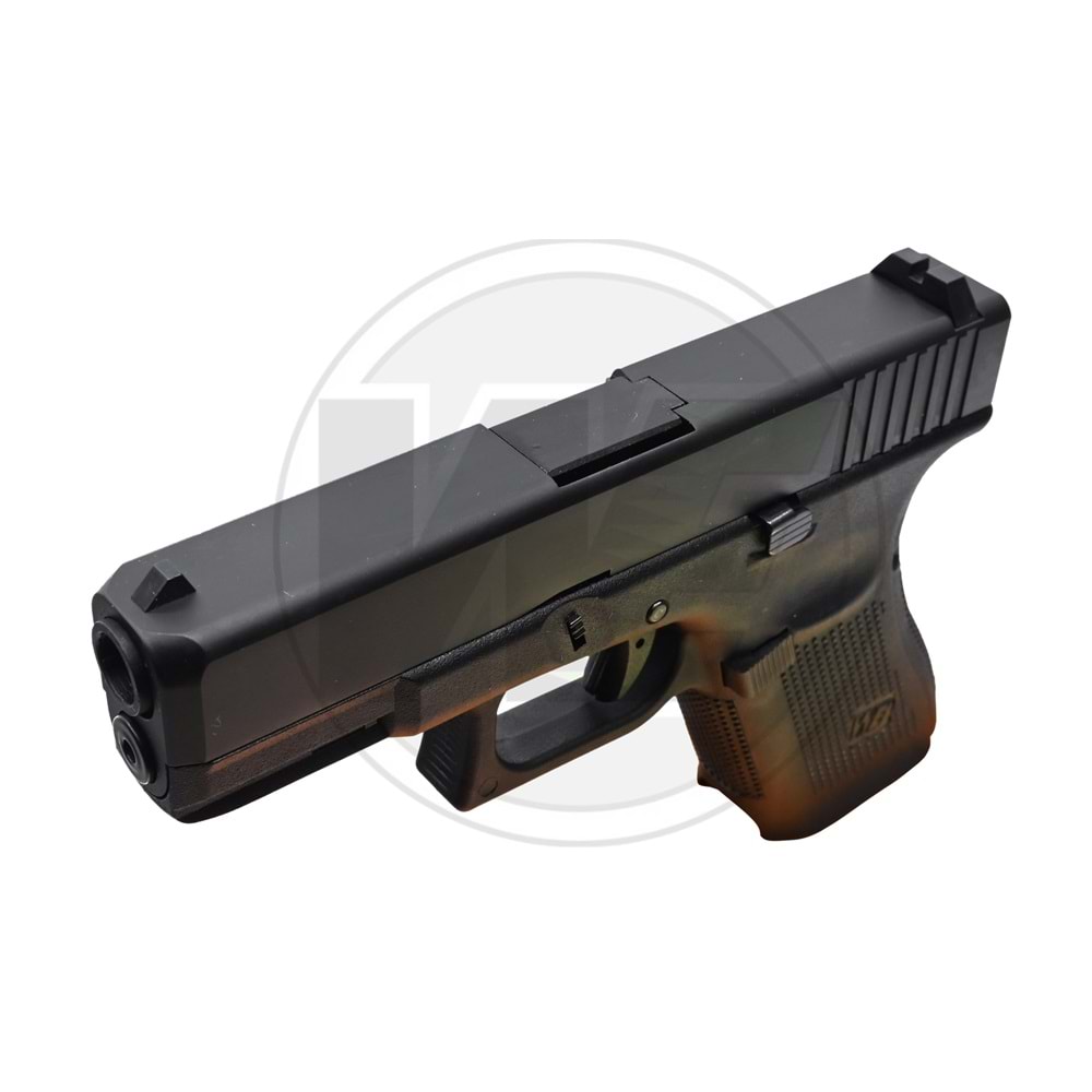 WE GLOCK G19 GEN5 SIYAH GBB AIRSOFT TABANCA WE-G003VB-BK (AirsoftPRO Özel)