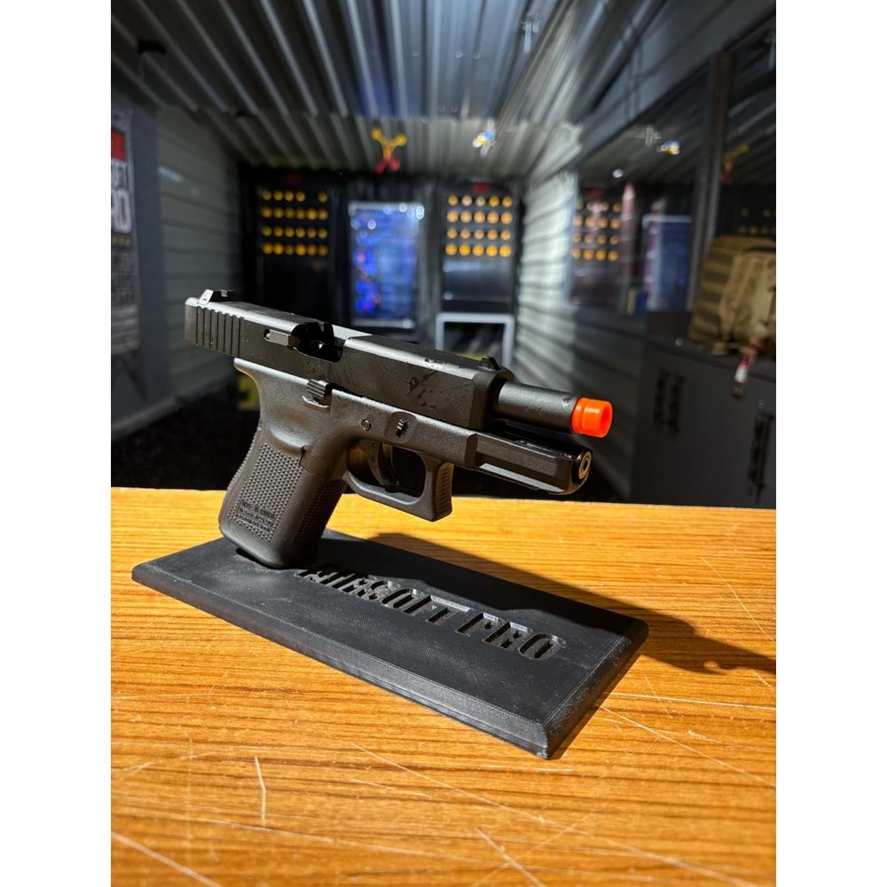 WE GLOCK G19 GEN5 SIYAH GBB AIRSOFT TABANCA WE-G003VB-BK (AirsoftPRO Özel)
