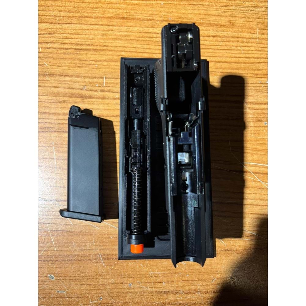 WE GLOCK G19 GEN5 SIYAH GBB AIRSOFT TABANCA WE-G003VB-BK (AirsoftPRO Özel)