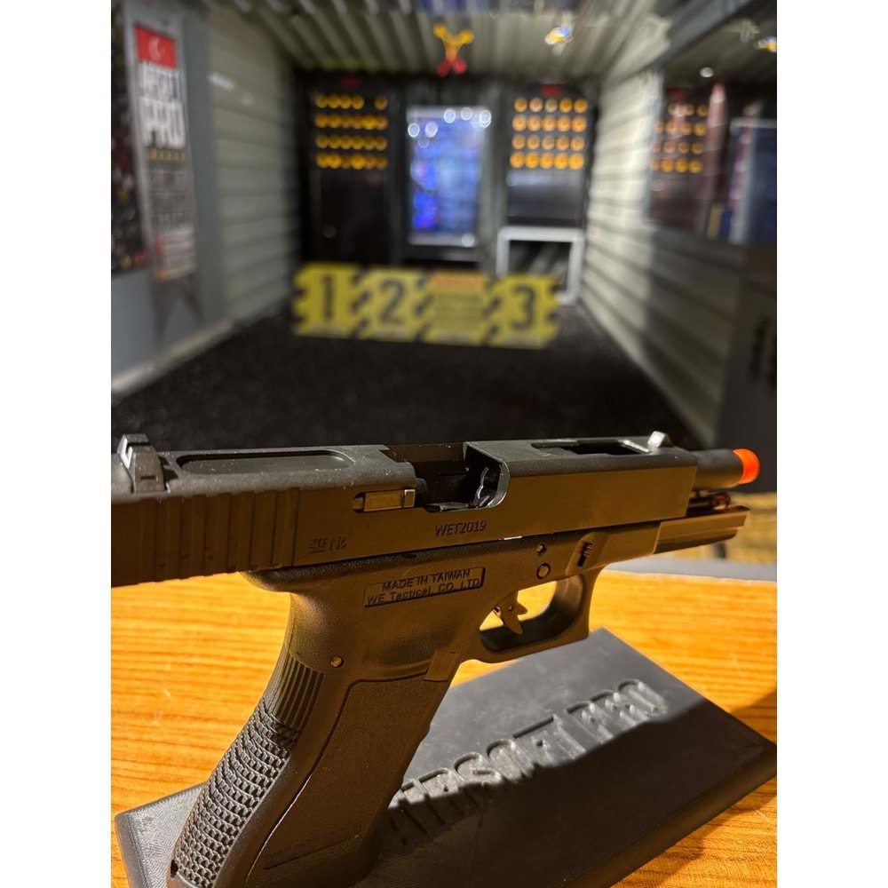WE G18C Gen4 Siyah GBB Airsoft Tabanca (AirsoftPRO Özel)
