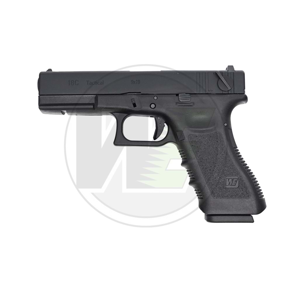 WE G18C Gen4 Siyah GBB Airsoft Tabanca (AirsoftPRO Özel)