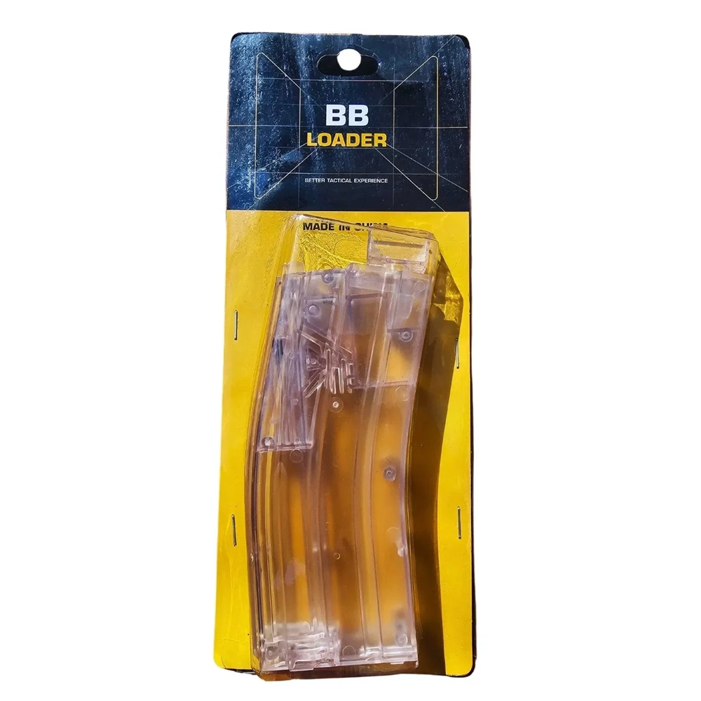 WoSport EX0401-L 500rd Büyük BB Loader Hızlı Yükleyici Şeffaf