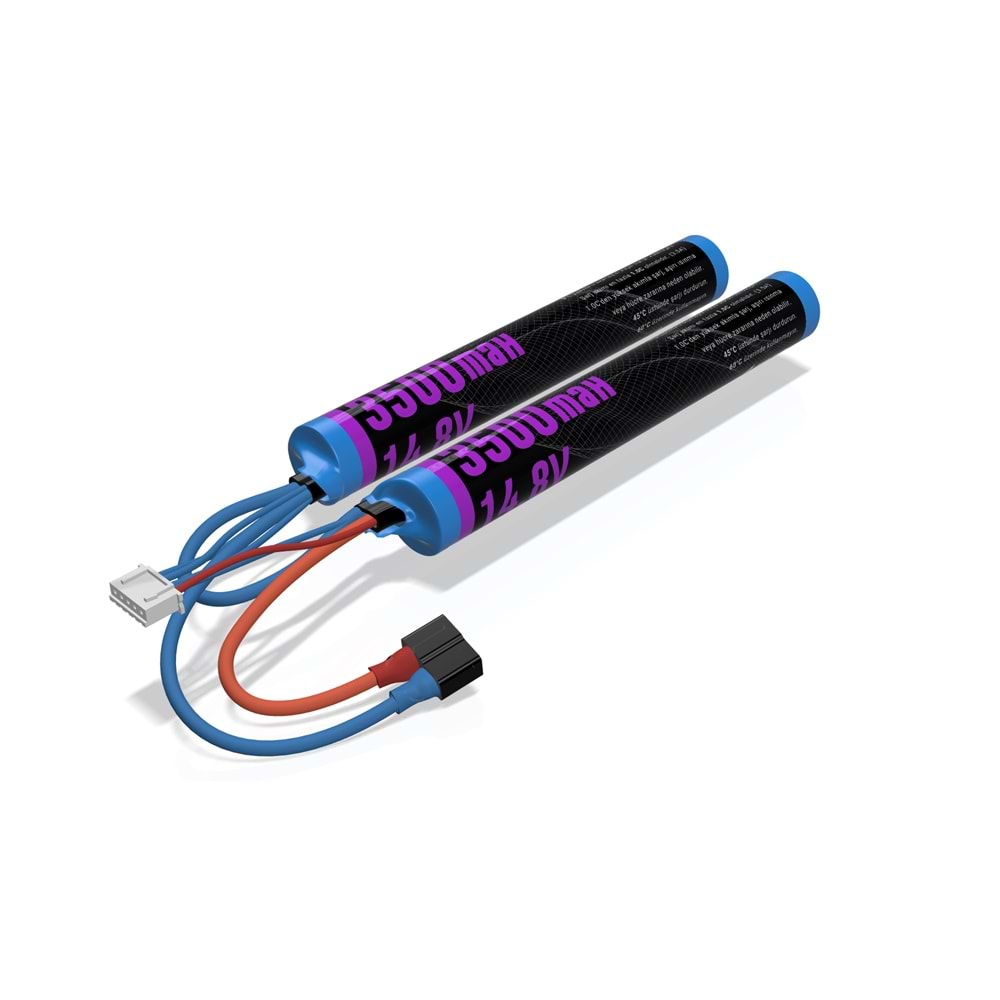 EMR 14.8V 3500mAh İki Yaprak Pil T-Plug
