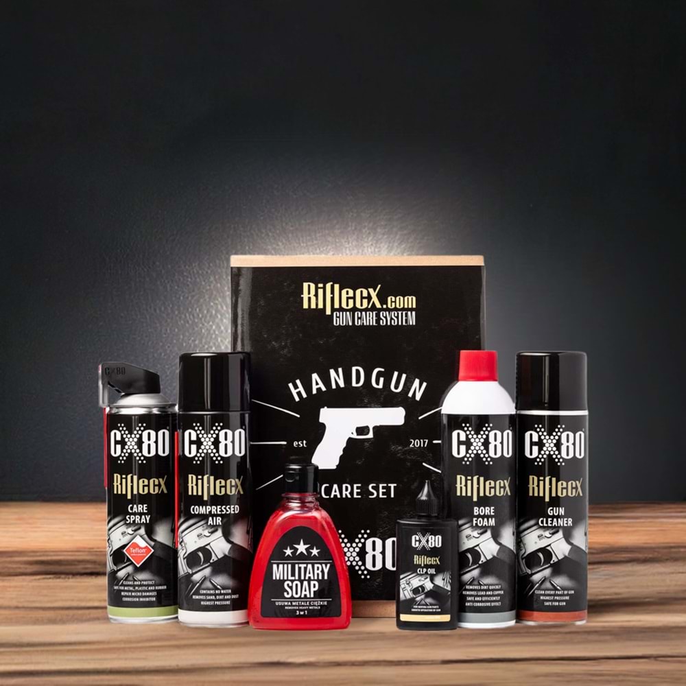 RifleCX Handgun Set - 8 Parça