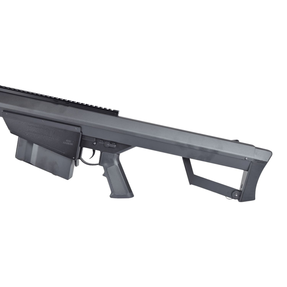 SnowWolf BARRETT M82A1 BK CQB Kısa Namlu AEG Siyah Airsoft Sniper Tüfeği