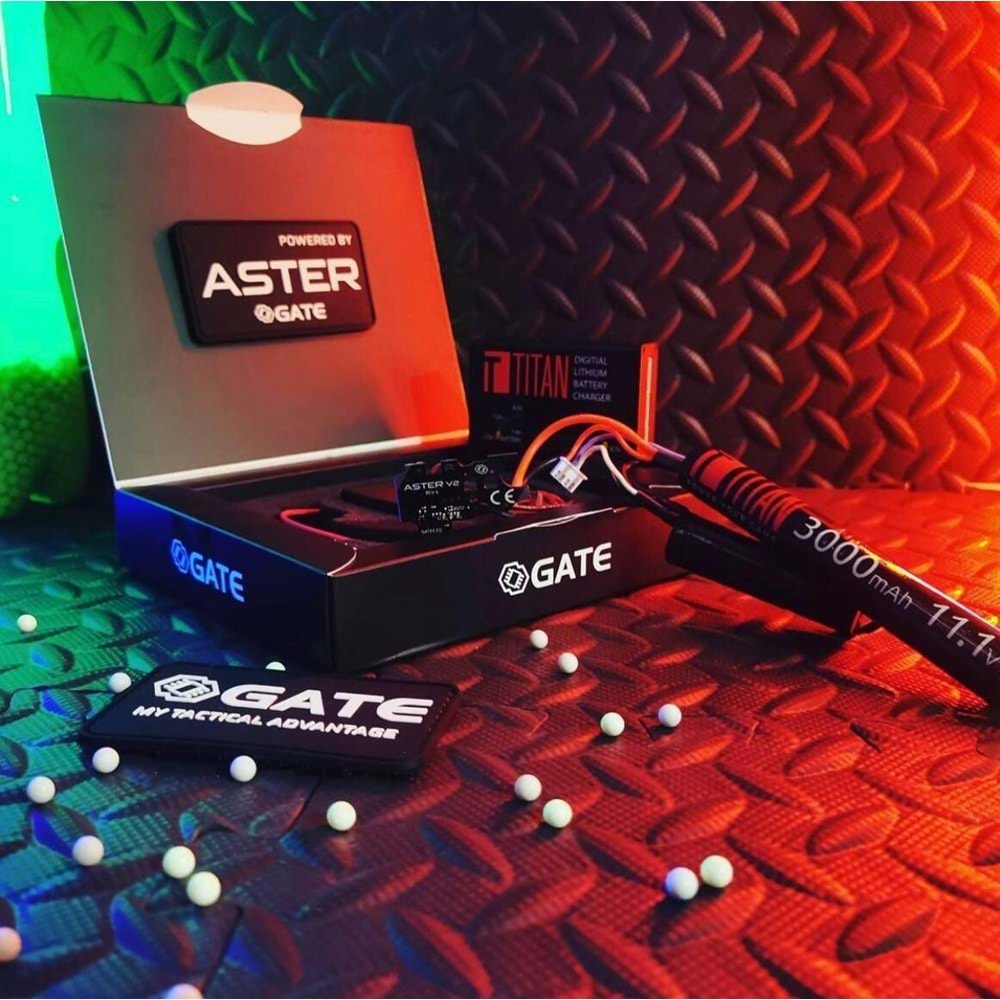 Titan 3000mAh 11.1v Nunchuck Tamiya Airsoft Li Ion Pil - 1156