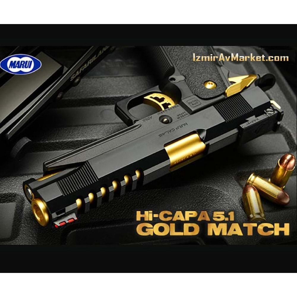Tokyo Marui Gold Match HI-CAPA 5.1 GBB Airsoft Tabanca