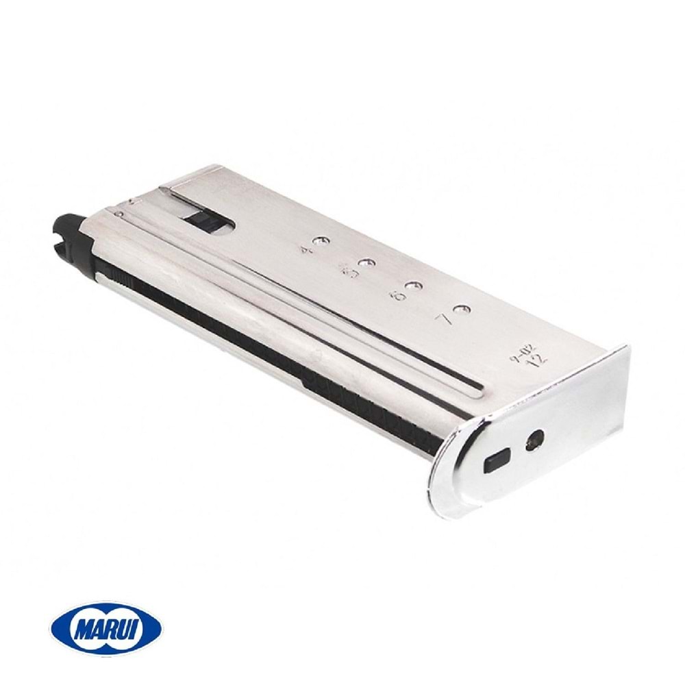 Tokyo Marui .50AE Chrome Stainless GAS Airsoft Tabanca Şarjörü