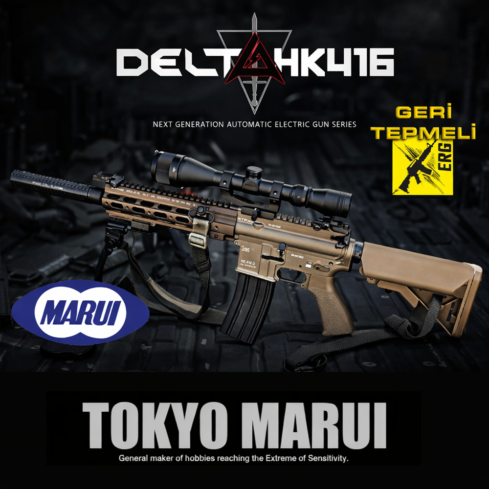 Tokyo Marui HK416 DELTA Custom Geri Tepmeli