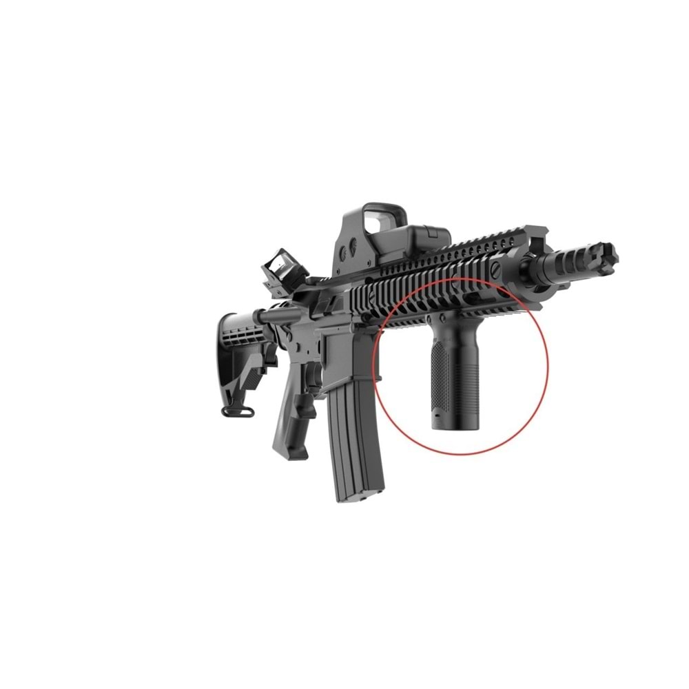 TSDI Dikey Grip Gen-1 (Tutamak) - Siyah