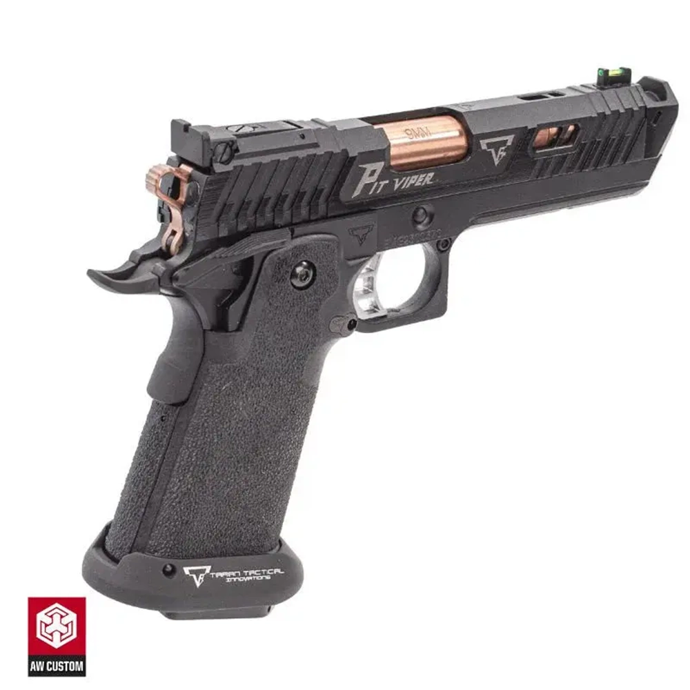 EMG Taran Tactical Innovations Lisanslı Pit Viper 2011 Hi-Capa John Wick 4 GBB Airsoft Tabanca