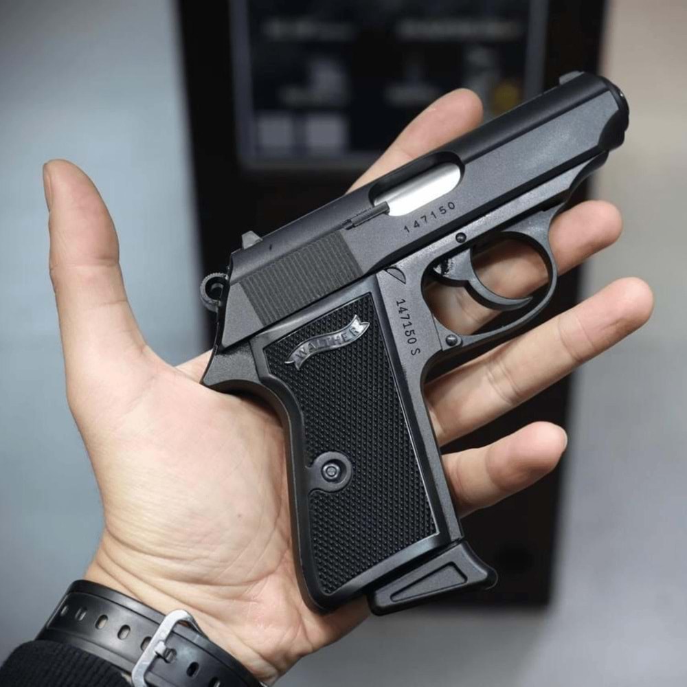 VFC WALTHER PPK/S GBB Metal Airsoft Tabanca - Siyah