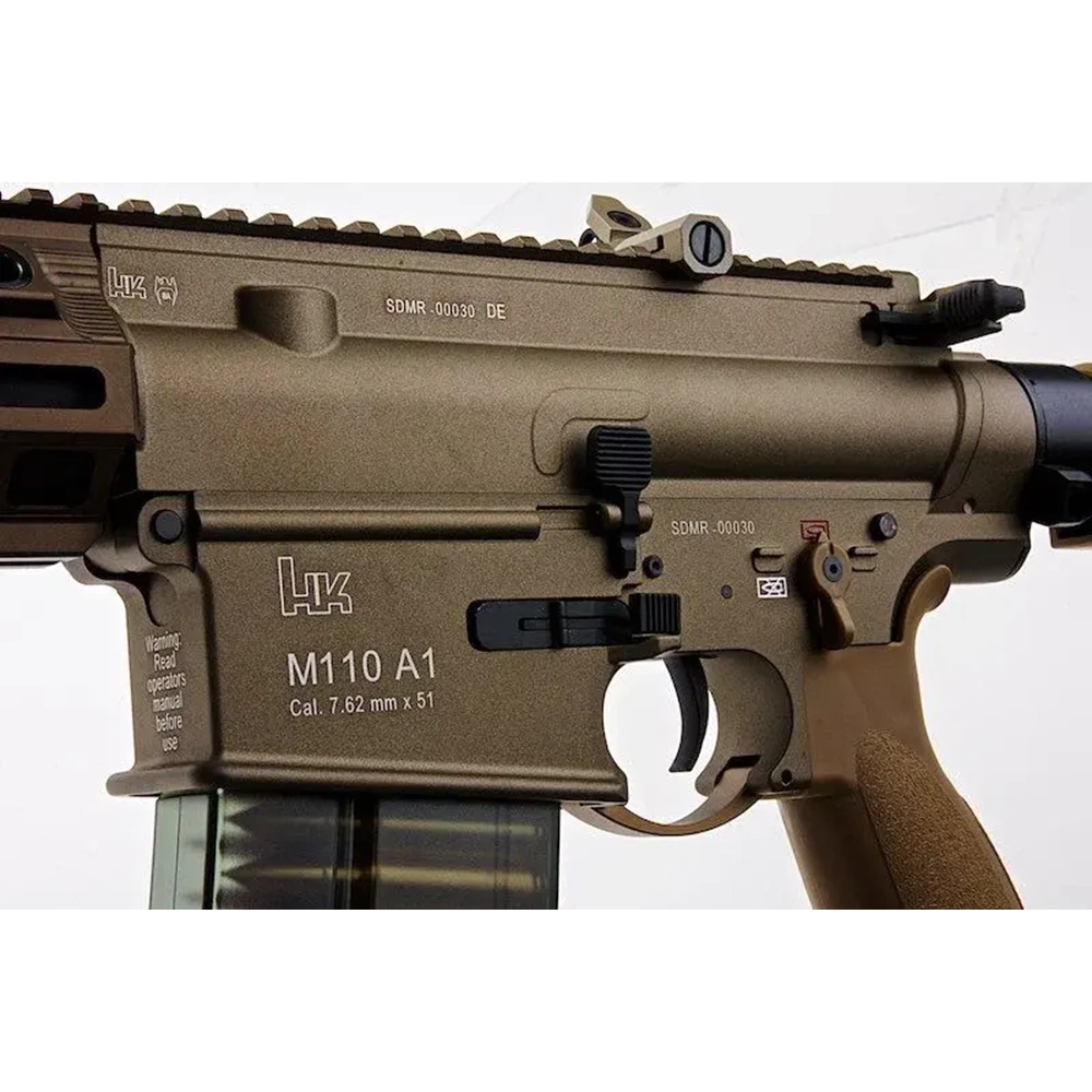 VFC HK Lisanslı M110A1 G28 GAS BLOWBACK SDMR GBB Airsoft Tüfeği