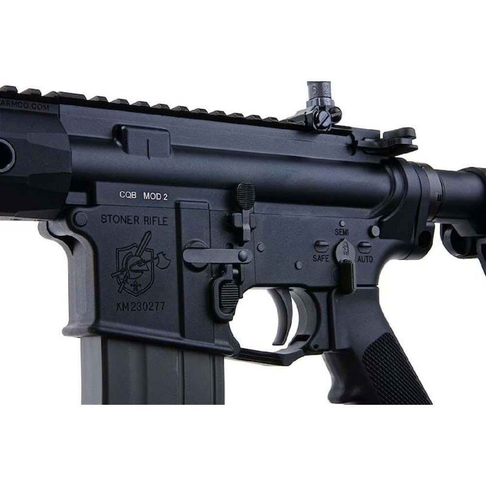 VFC KAC SR16 E3 CQB MOD2 M-LOK 11.5'' GBBR Airsoft Tüfek (Siyah ) ( VFC M4 V3 Gas Sistem)