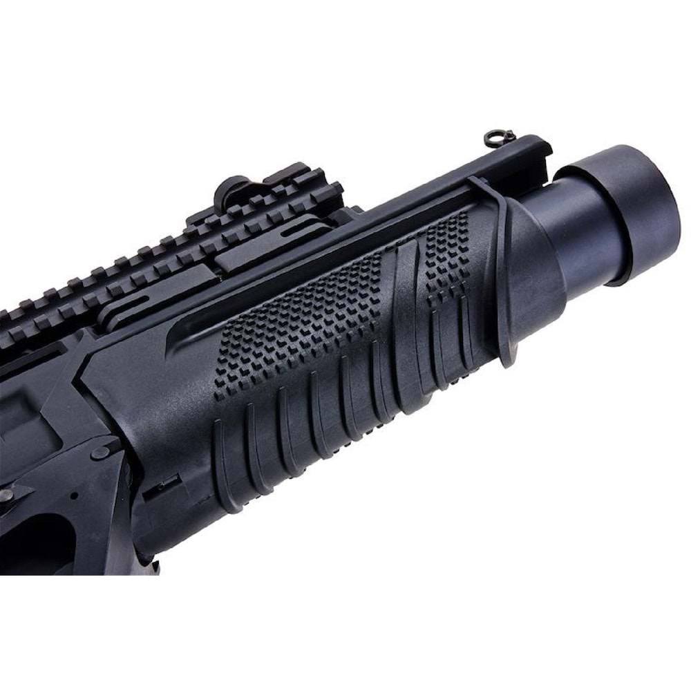 VFC MK13 MOD0 BLACK Enhanced Grenade Launcher Airsoft Bombatar (Siyah-Deluxe Version)
