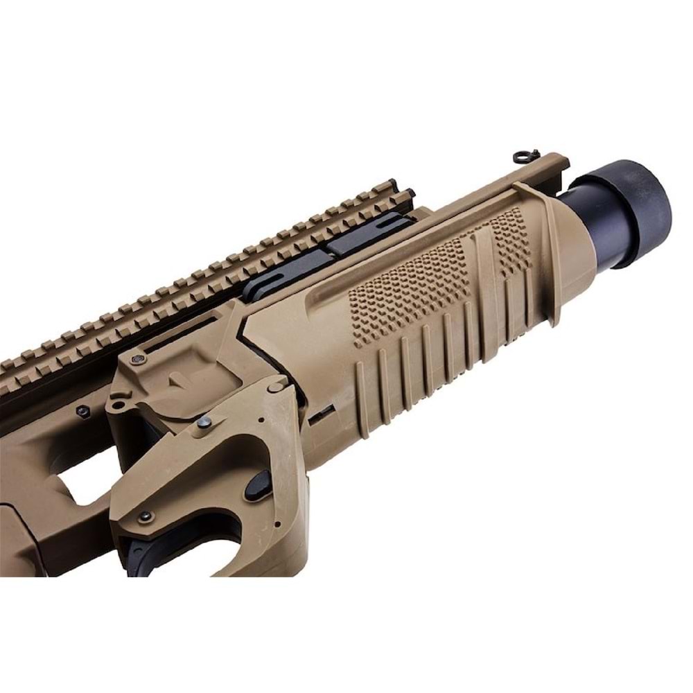 VFC MK13 MOD0 TAN Enhanced Grenade Launcher Airsoft Bombatar (Çöl Rengi-Deluxe Version)