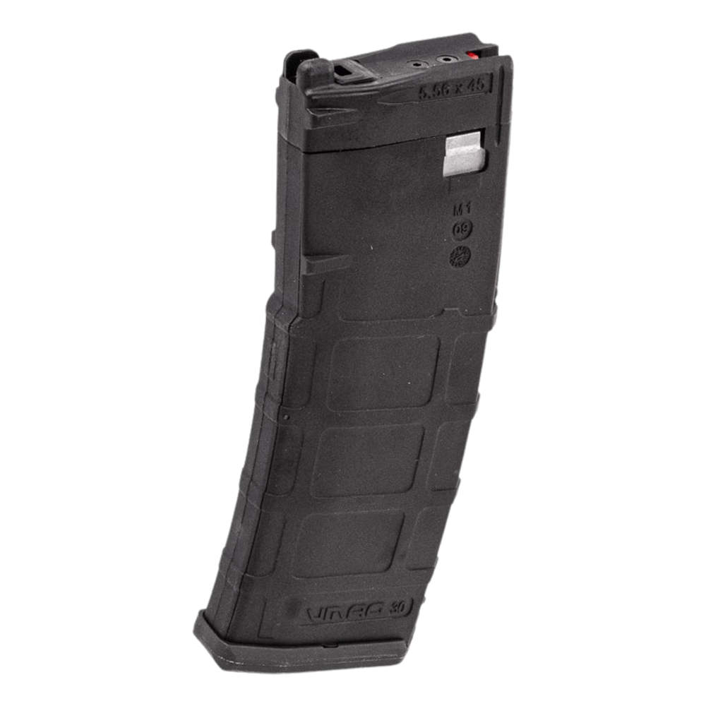 VFC LightWeight 30BB VMAG Gas Magazine GBB Airsoft Tüfek Şarjörü (Siyah)(VFC /DNA /AR /M4 /M16 /HK416 /BCM) Uyumludur