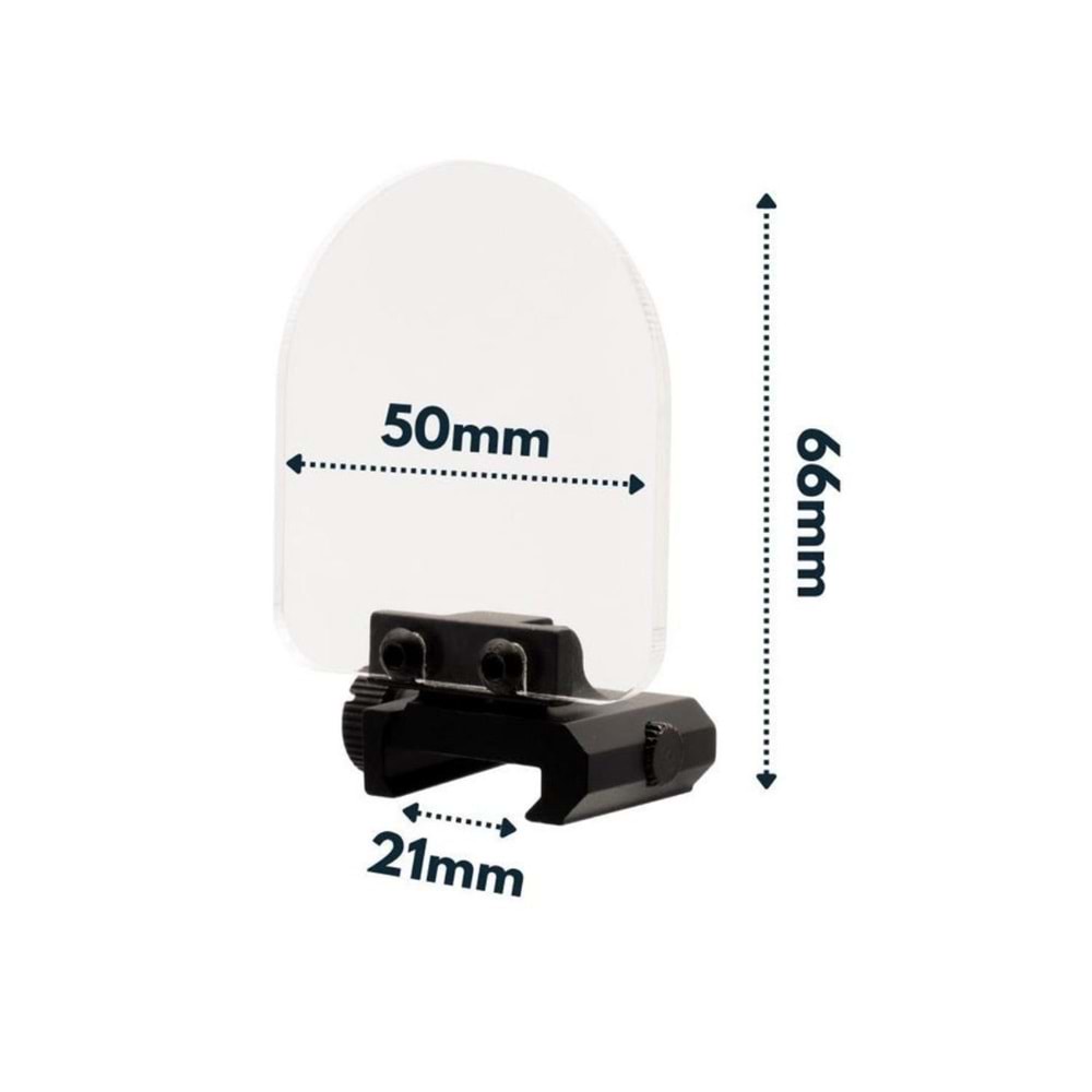 Vector Optics BB Shield Dürbün RedDot Koruyucu Akrilik Şeffaf Panel
