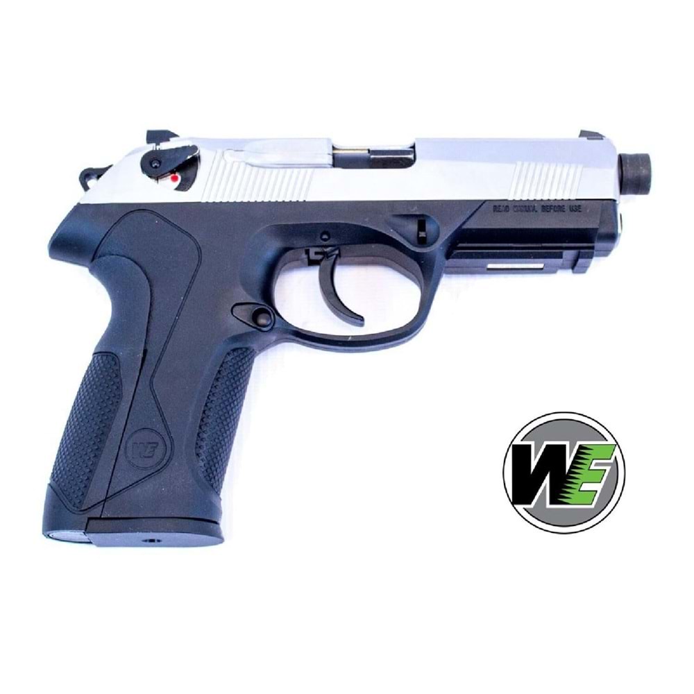 WE Bulldog Beretta PX4 Compact SILVER GBB Airsoft Tabanca (WE-D001-SV)