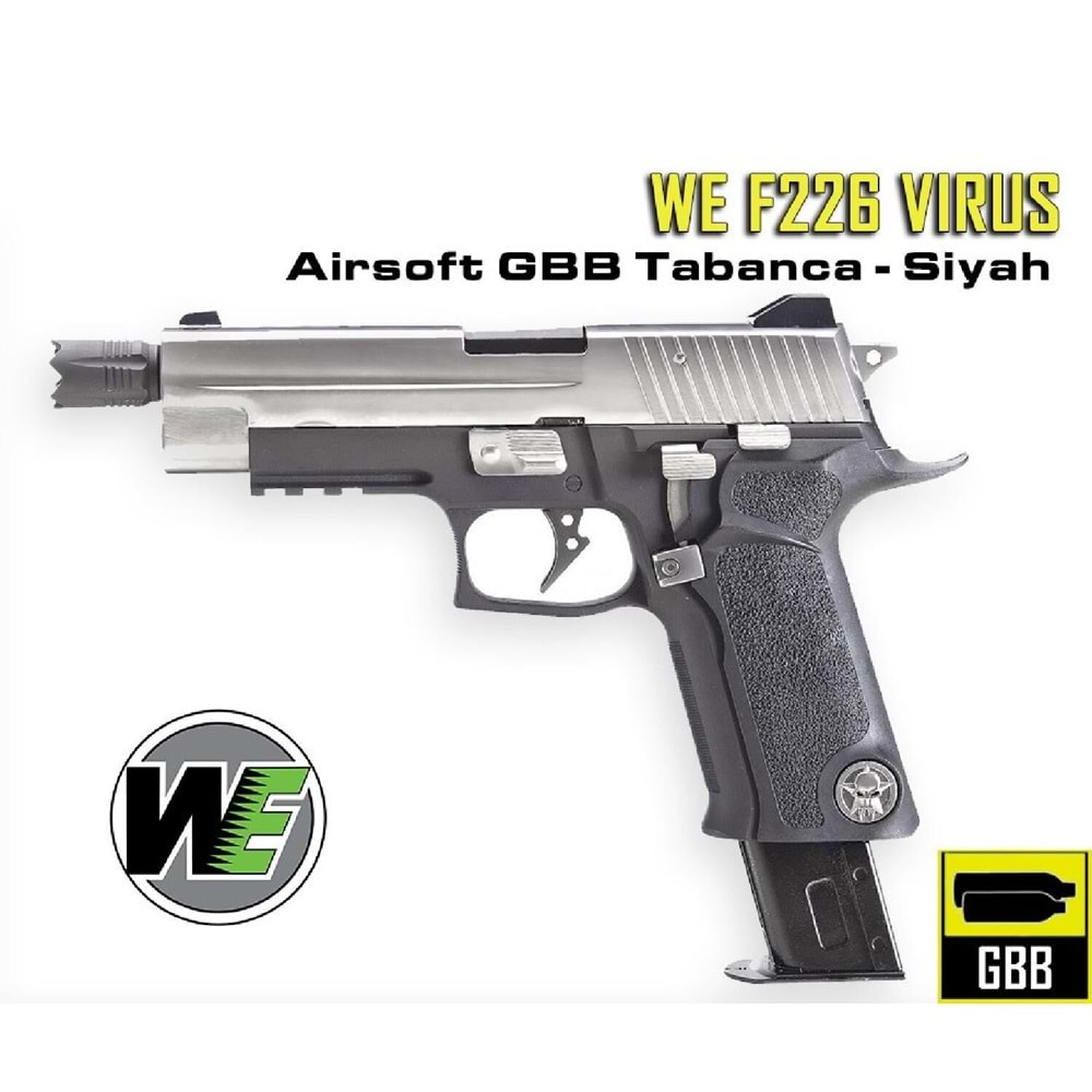 WE F226 VIRUS AIRSOFT TABANCA