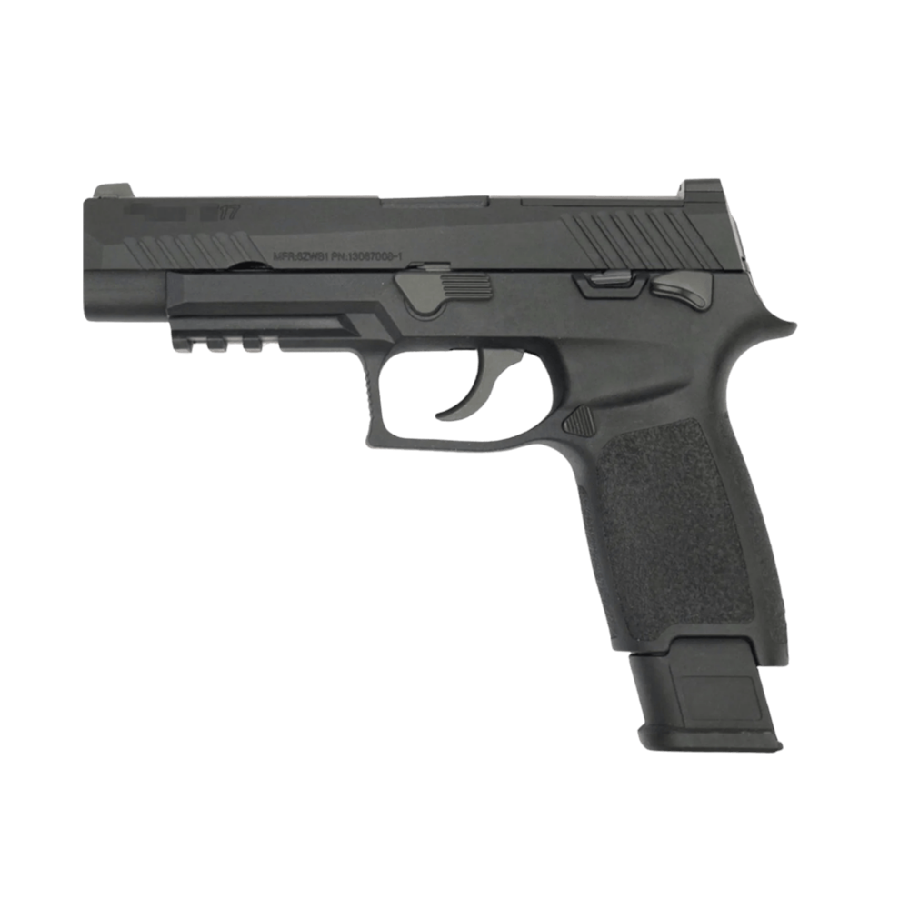 We AEG SIG P320 M17 Green Gas GBB Airsoft Tabanca (F17) Seti