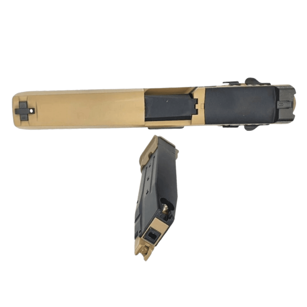We AEG SIG P320 M17 Green Gas GBB Airsoft Tabanca (F17) Seti - Tan