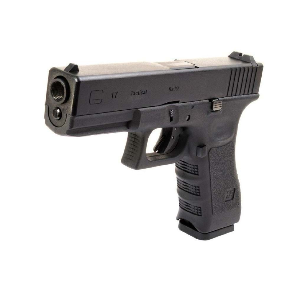 WE G17 GEN3 Black GLOCK 17 GBB Airsoft Tabanca
