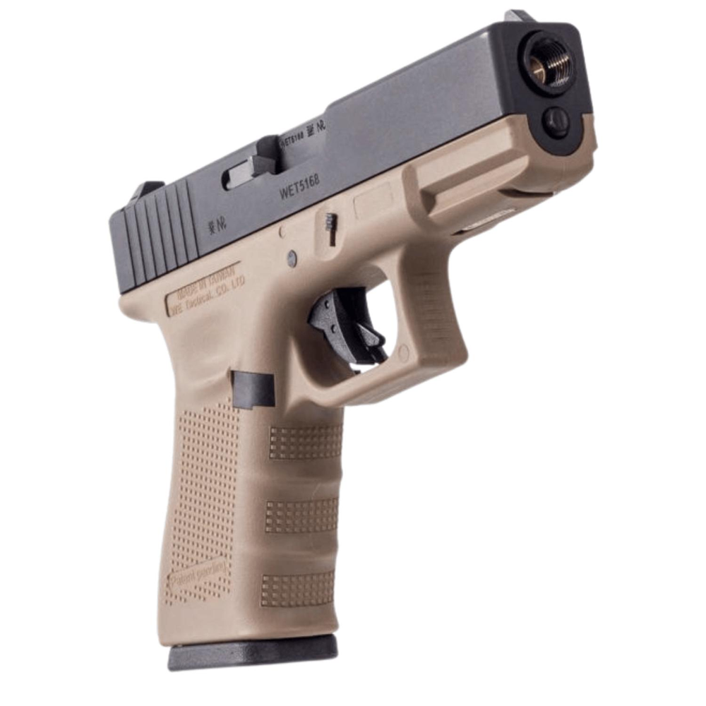 WE G19 Tan Gen4 GBB Airsoft Tabanca