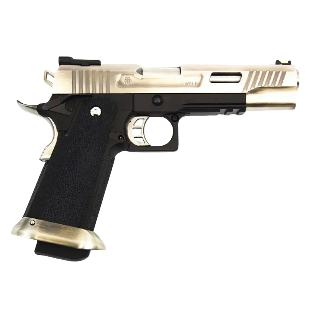 WE E-Force Gen2 T-Rex Hi-Capa 5.1'' Silver GBB Airsoft Tabanca