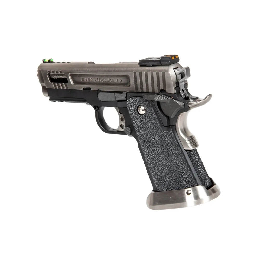 WE 3.8'' Hi-Capa Silver GBB Airsoft Tabanca H008WET-2