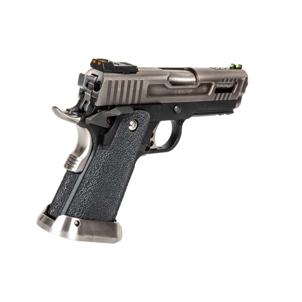 WE Hi Capa 3.8 SILVER FullAUTO Airsoft Tabanca Brontosaurus (WE-H008WET-2)