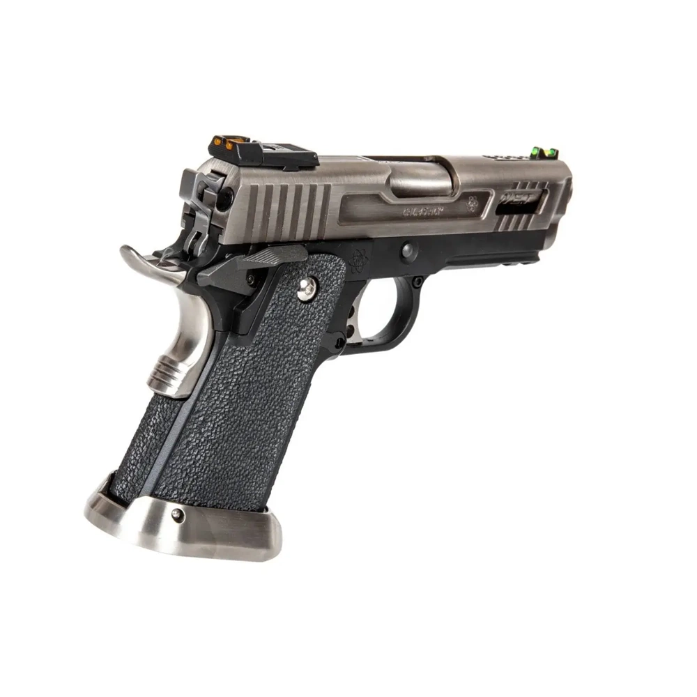 WE 3.8'' Hi-Capa Silver GBB Airsoft Tabanca H008WET-2
