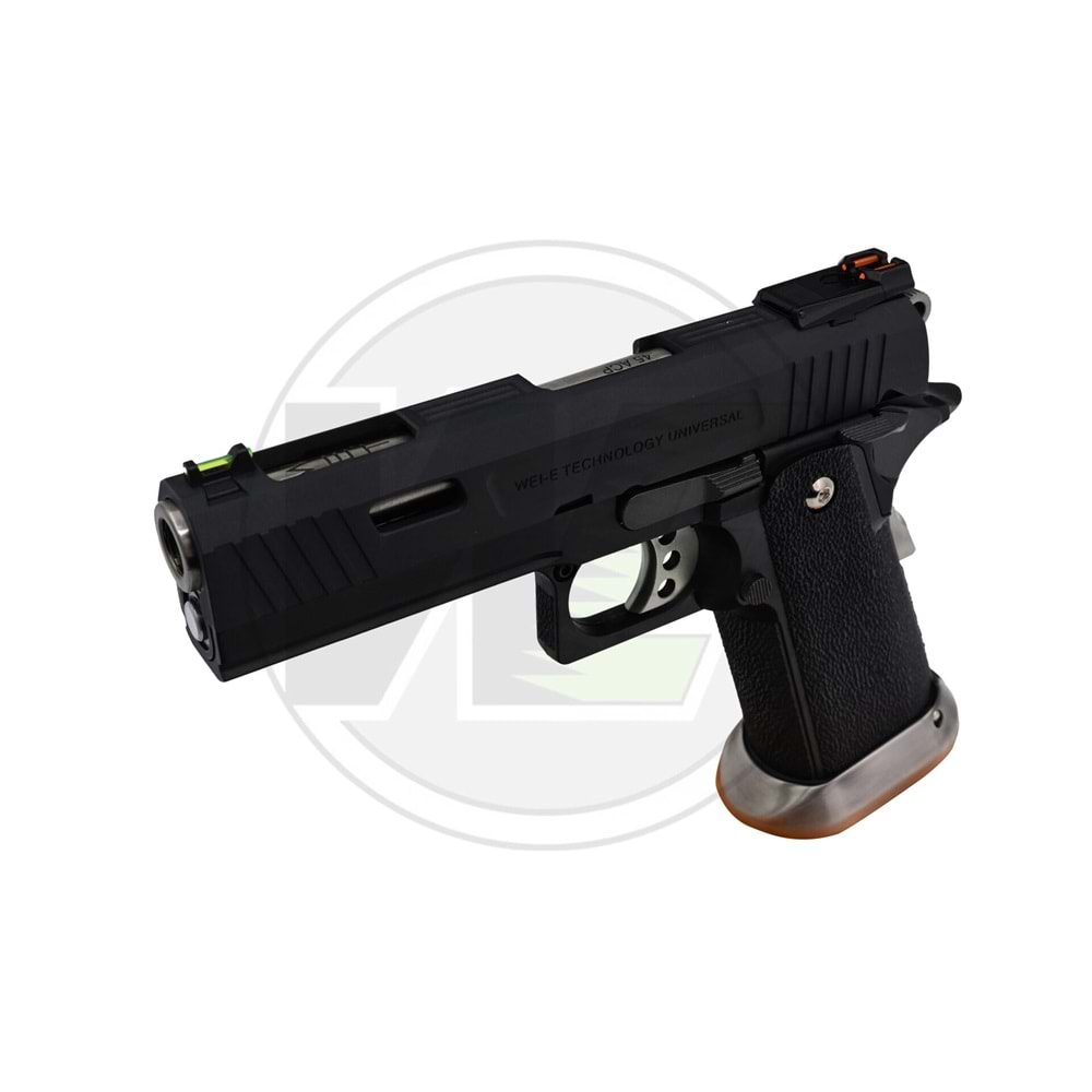 WE 4.3'' Hi-Capa Siyah GBB Airsoft Tabanca H009WET-BK