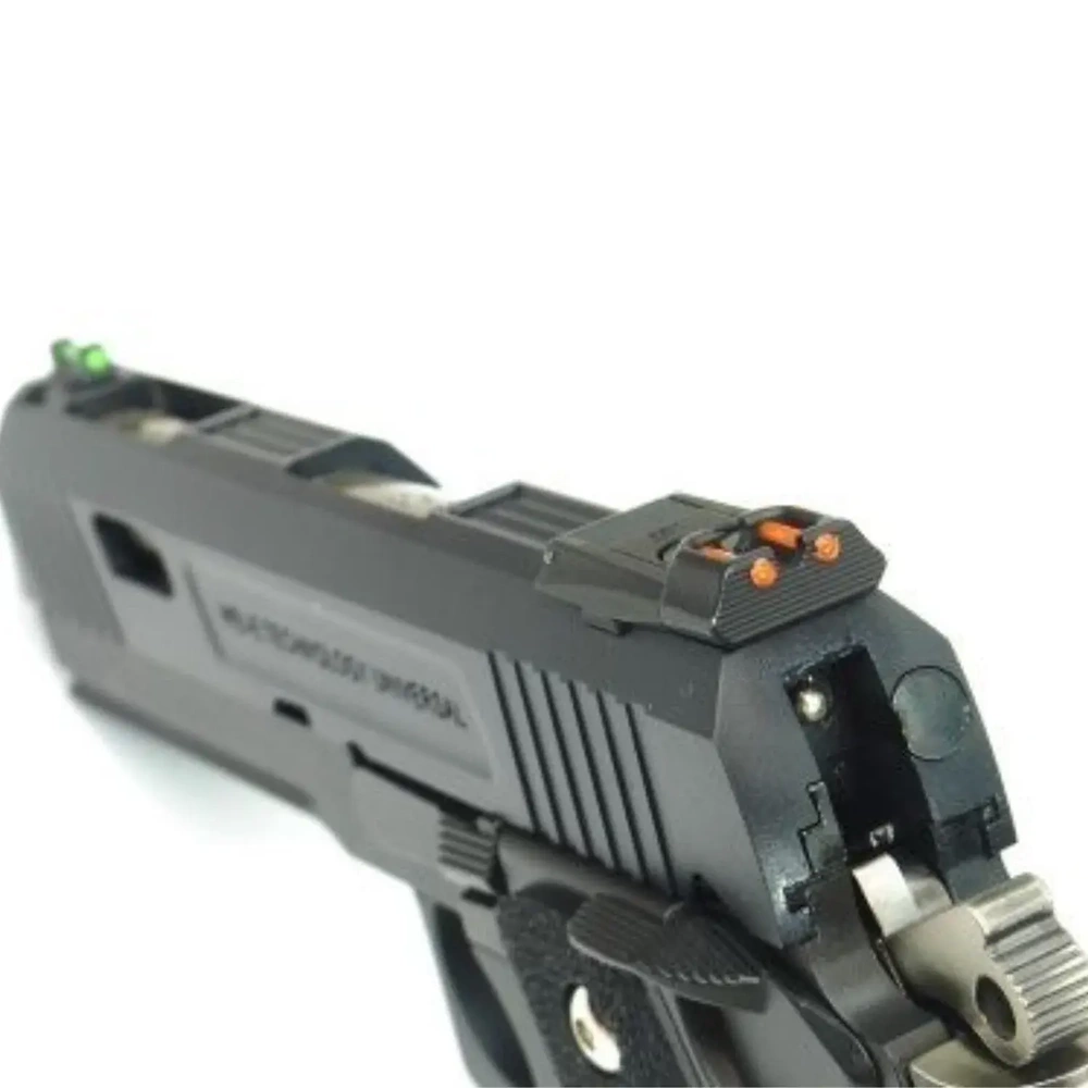 WE 4.3'' Hi-Capa Siyah GBB Airsoft Tabanca H009WET-BK