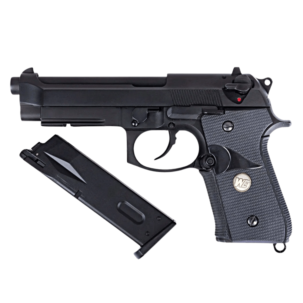 WE M9A1 Gen2 Full Metal Black Airsoft GBB Tabanca - SİYAH