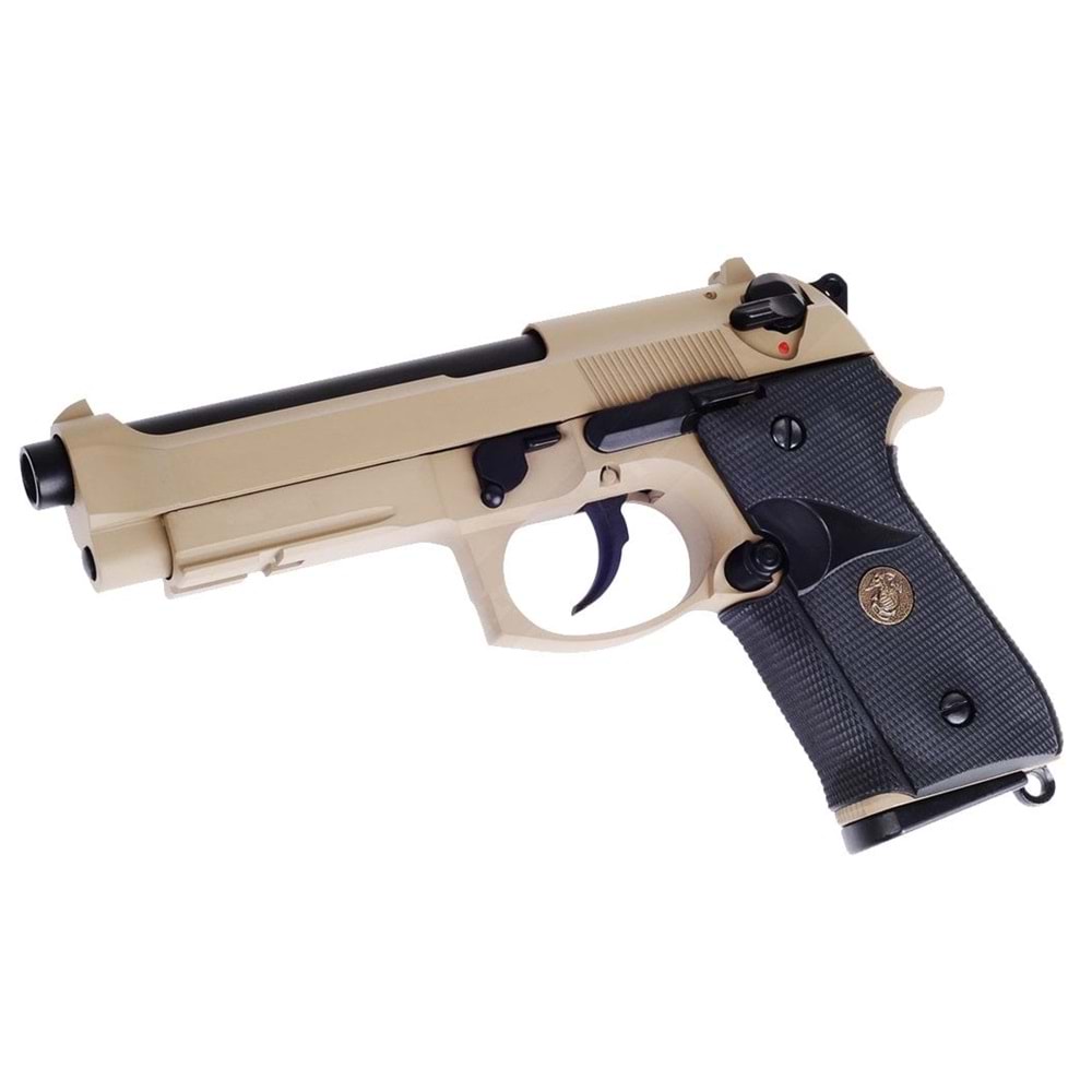 WE M9A1 Navy Version Airsoft GBB Tabanca - Çöl Rengi